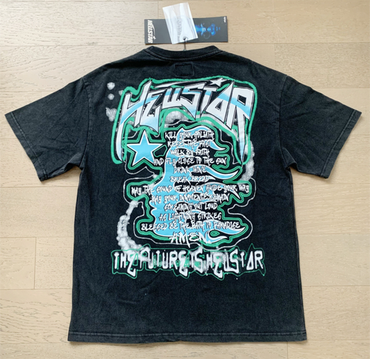 Hellstar Black/Blue T-Shirt