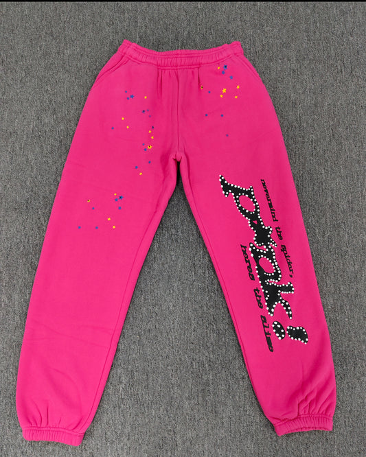 Sp5der P*nk Sweatpants